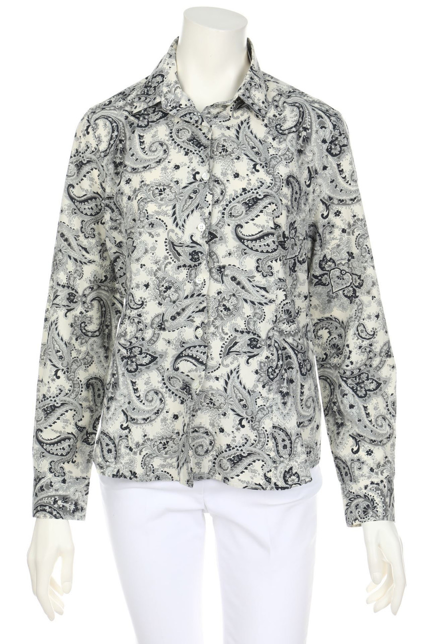 DANIEL & MAYER - Hemd-Bluse aus Baumwolle - L