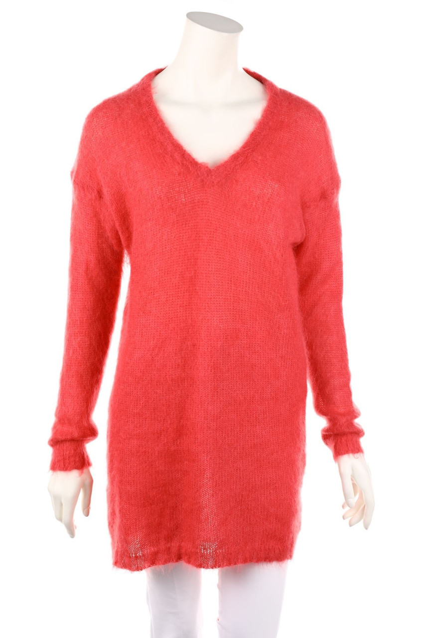 JET SET - Oversize-Strick-Pullover mit Mohair - D 36