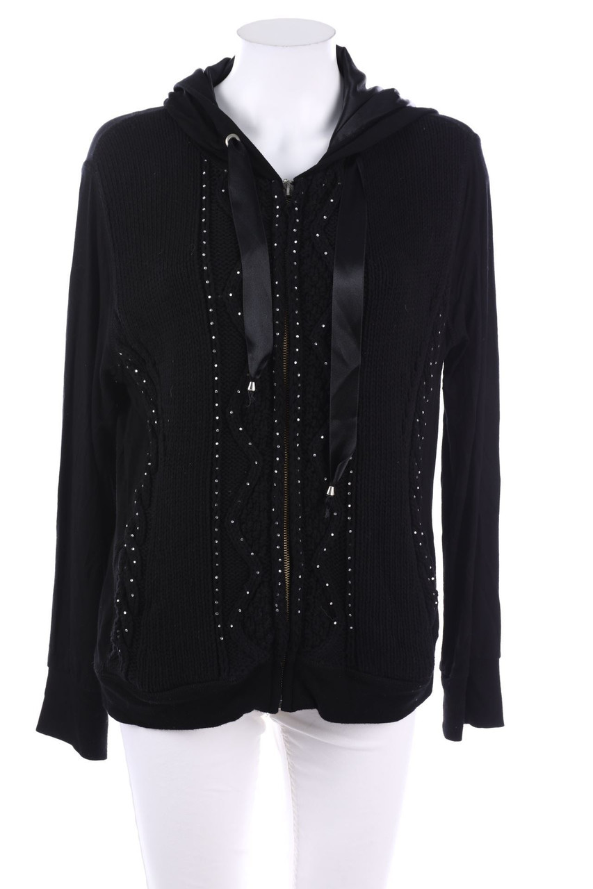 TUZZI - Zipper-Jacke mit Kapuze - D 40