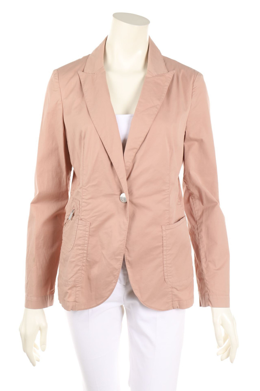 AJ ARMANI JEANS - Jacke aus Baumwolle mit Logo-Patch - D 38