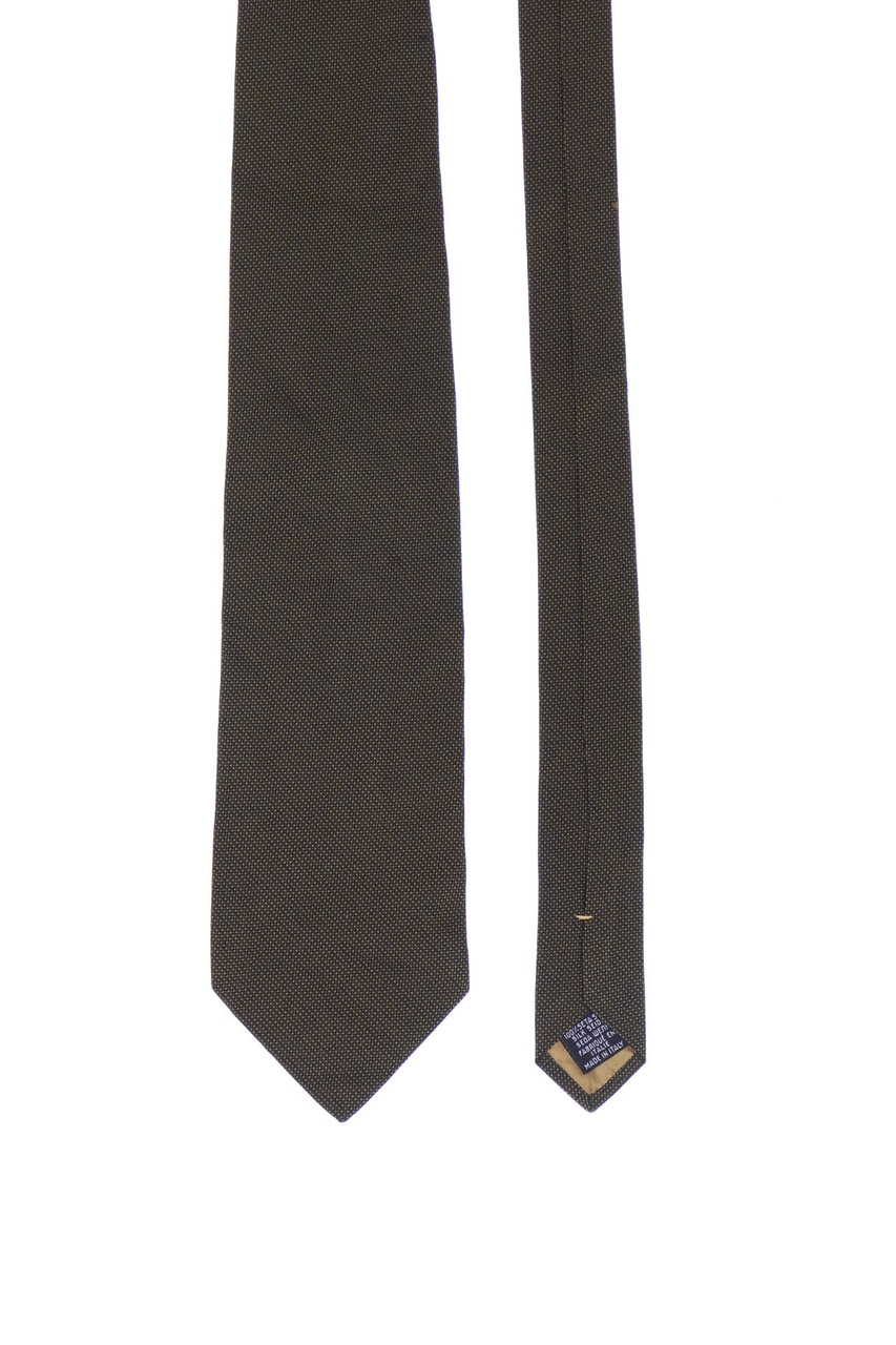 YVES SAINT LAURENT - Seiden-Krawatte mit Punkten
