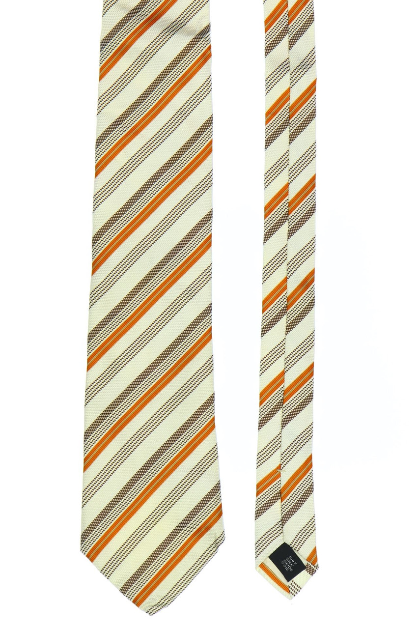 RENÉ LEZARD - Seiden-Krawatte mit Streifen