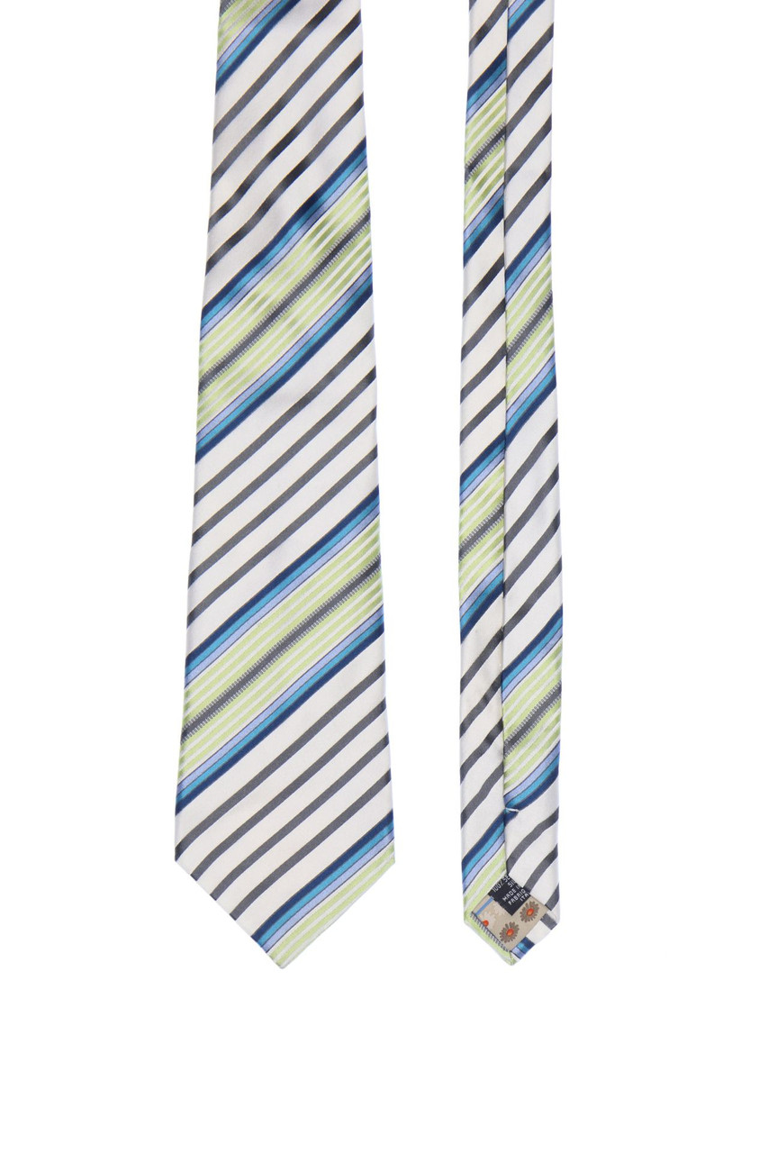 KENZO - Seiden-Krawatte mit Streifen
