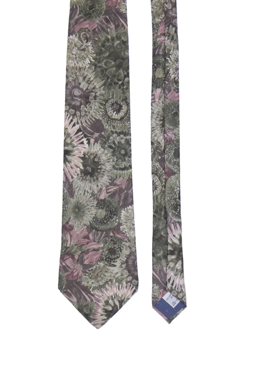 GIVENCHY - Seiden-Krawatte mit floralem Muster