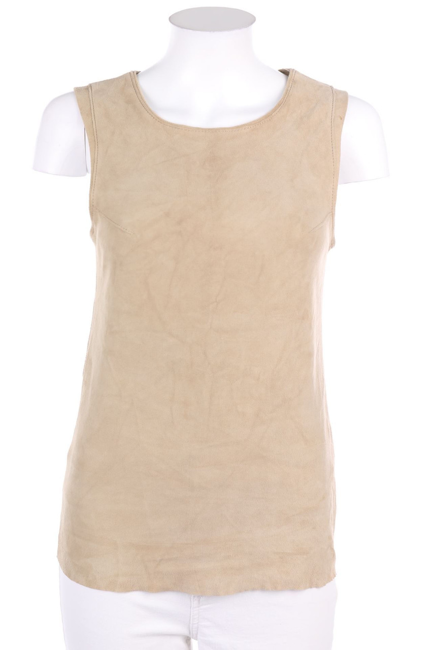 Ohne Label - Faux Leather-Top - S