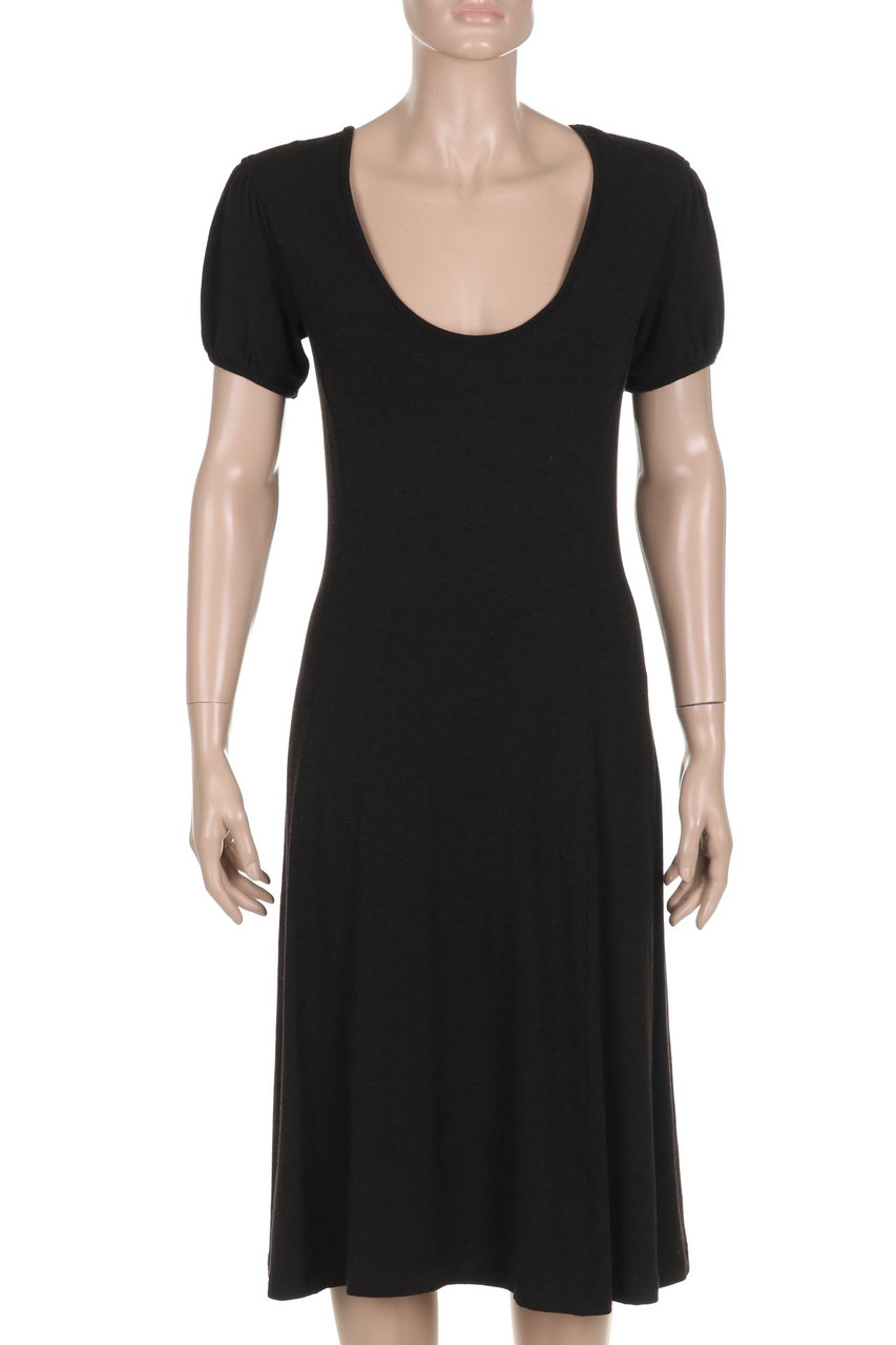 minx - Kleid aus Viskose mit Puffärmeln - D 38