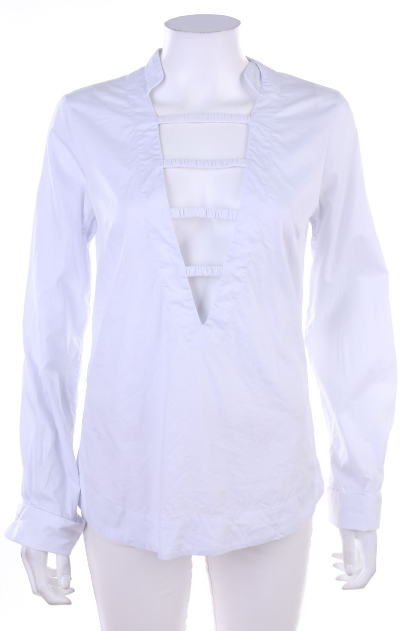 SOPHIA NUBES - Bluse mit tiefem Ausschnitt - S