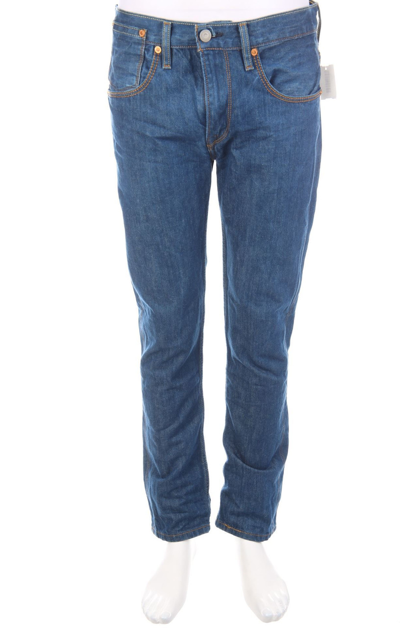 LEVI´S - Straight Cut Jeans mit aufgesetzten Taschen mit Logo-Patch - W34