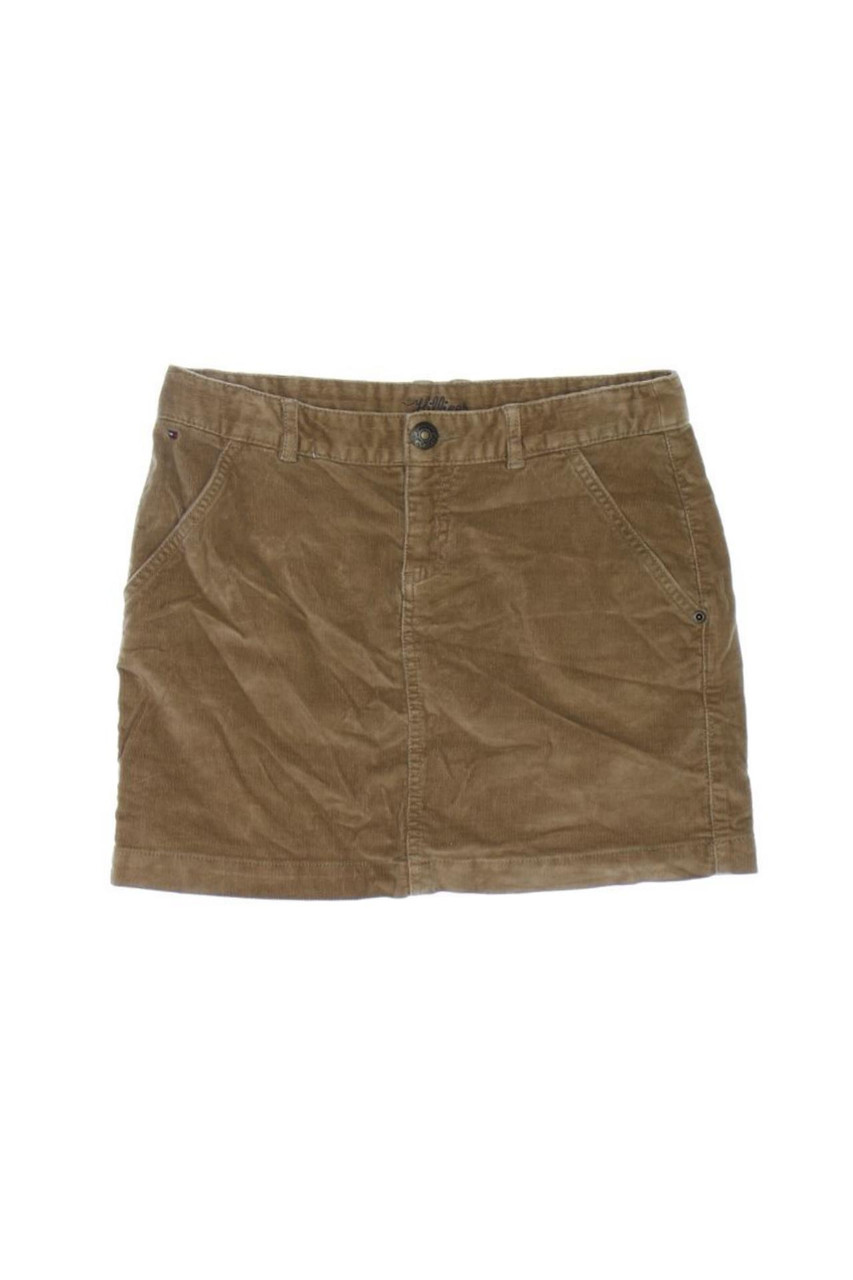 TOMMY HILFIGER - Cord-Rock mit Logo-Stickerei - 128