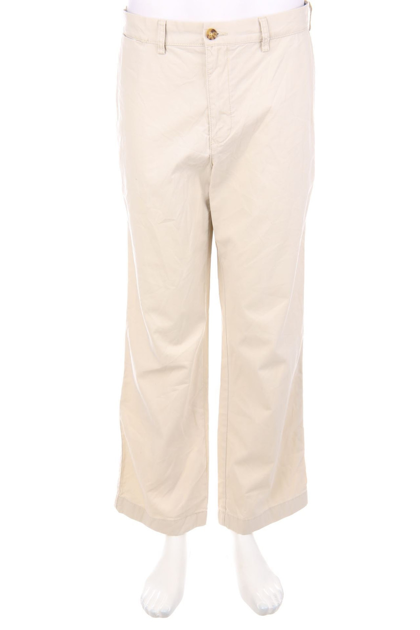 TOMMY HILFIGER - Chino-Hose mit Logo-Stickerei - W38