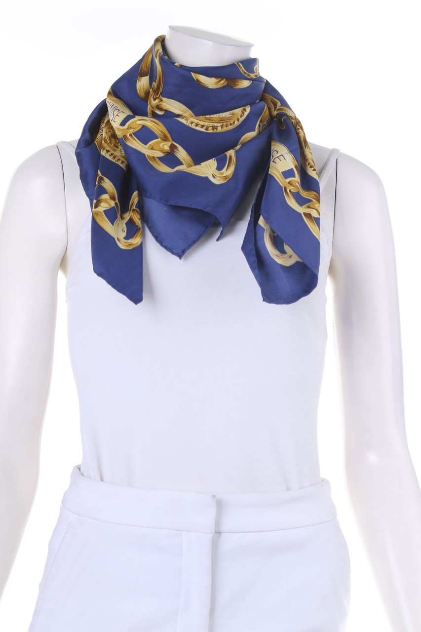 DENNISE PARIS - Seidentuch mit Logo-Print