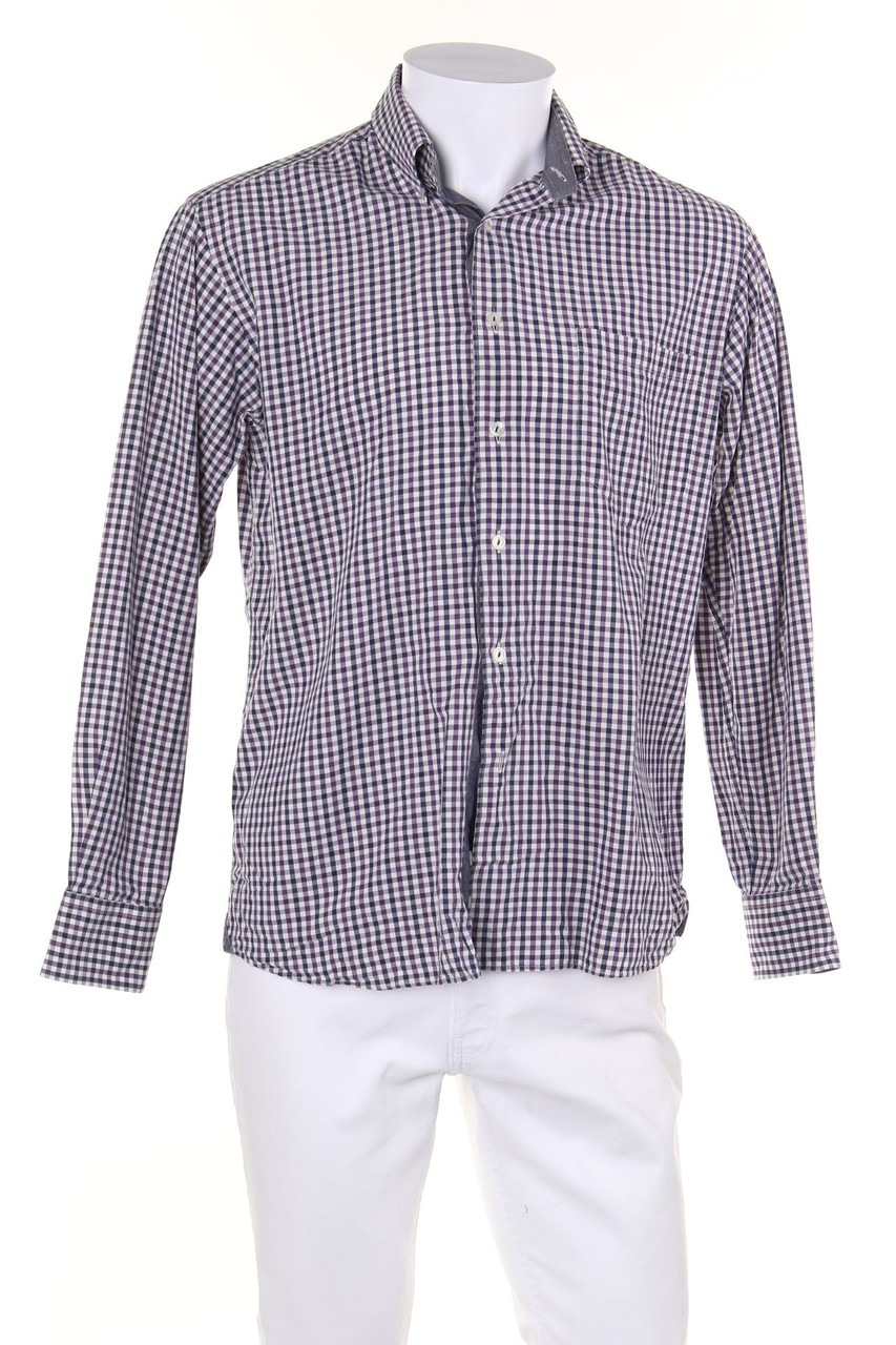 FRATELLI M - kariertes Button-down-Hemd - M