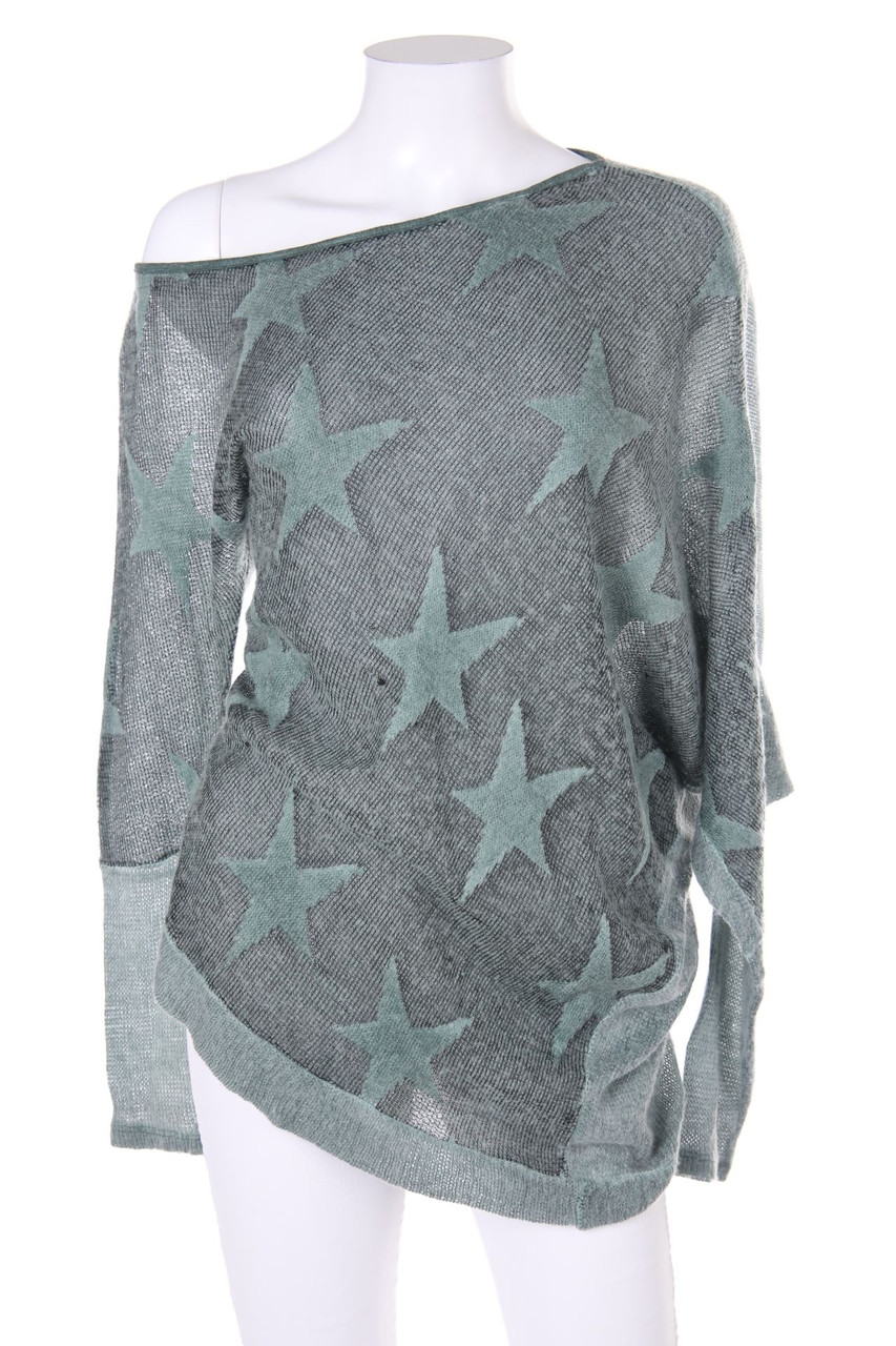 NEW COLLECTION - Batwing-Pullover mit Mohair - M