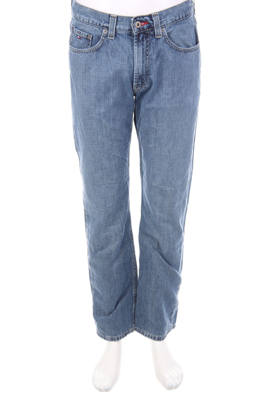 TOMMY HILFIGER - Jeans aus Baumwolle mit Logo-Patch - W32