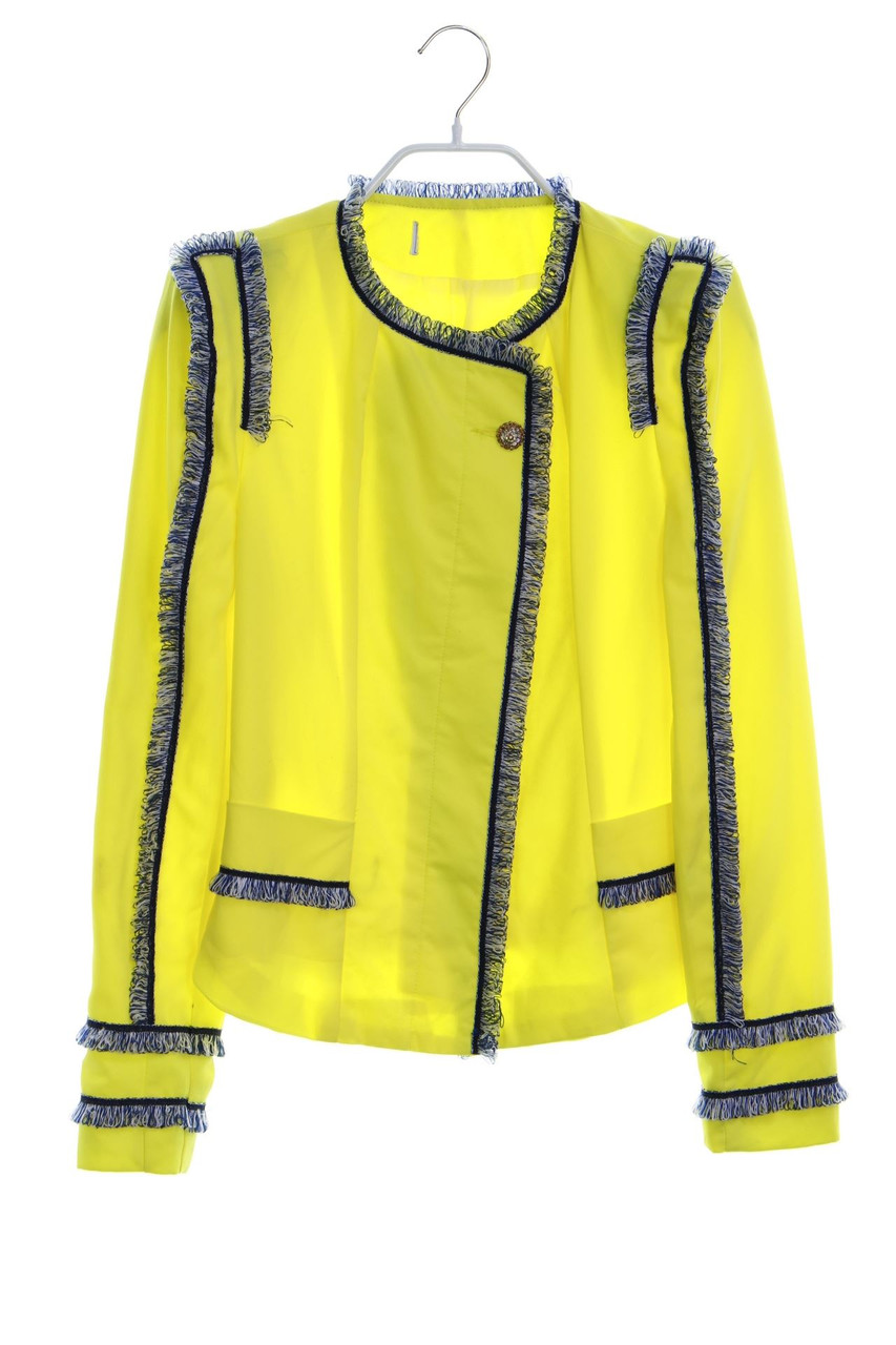 Ohne Label - Blazer aus Crêpe mit Schmuck-Knöpfen - M