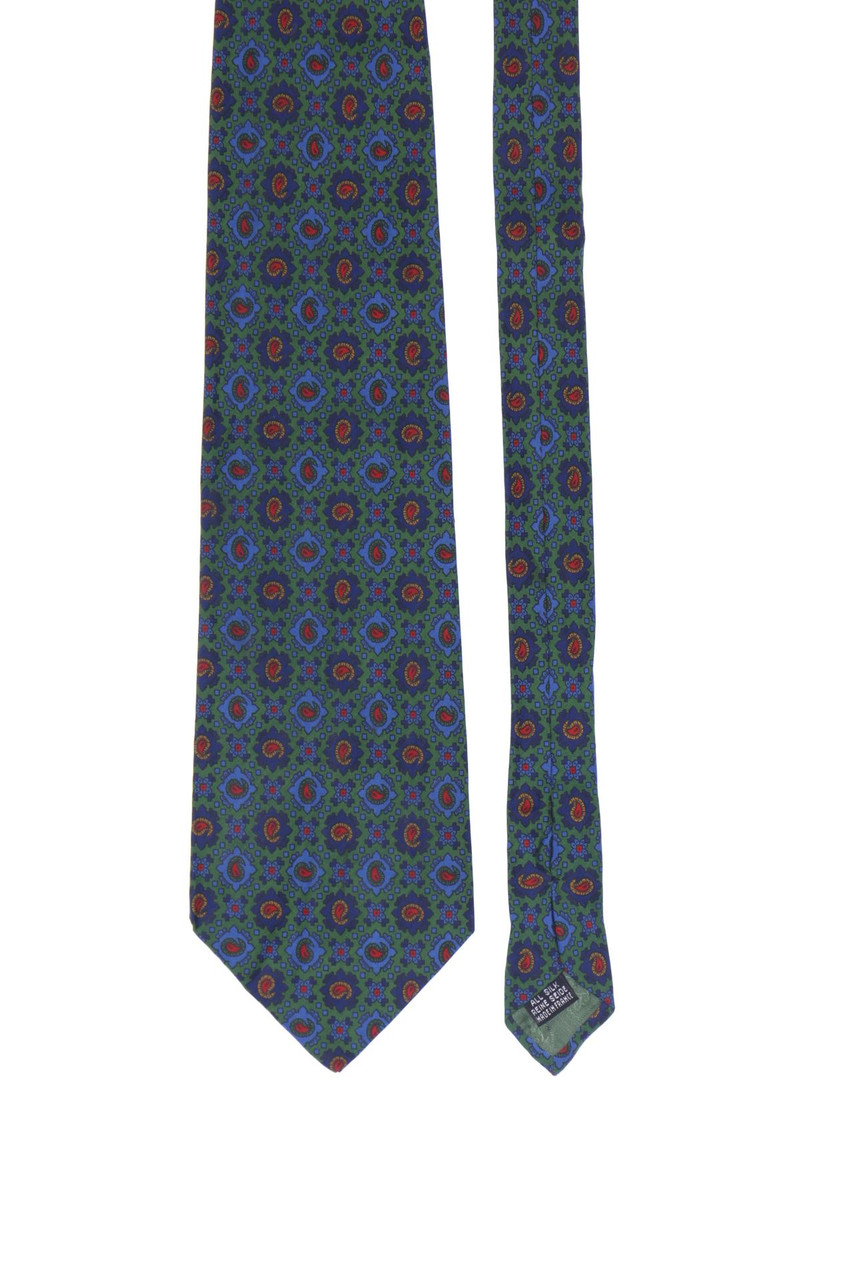 OLIVER GRANT - Seiden-Krawatte mit Paisley-Muster