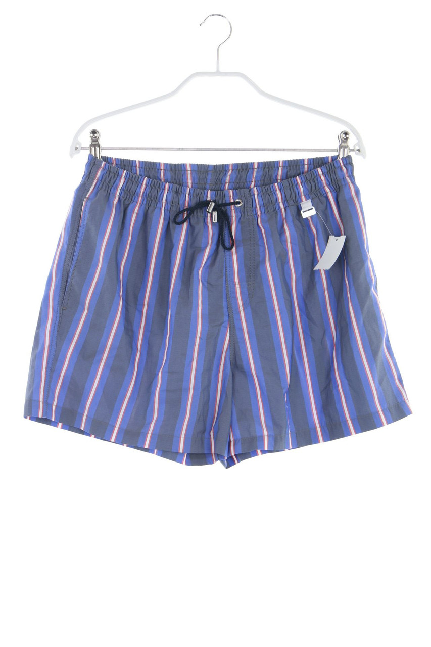 Ohne Label - Streifen-Shorts mit Tunnelzug - XS