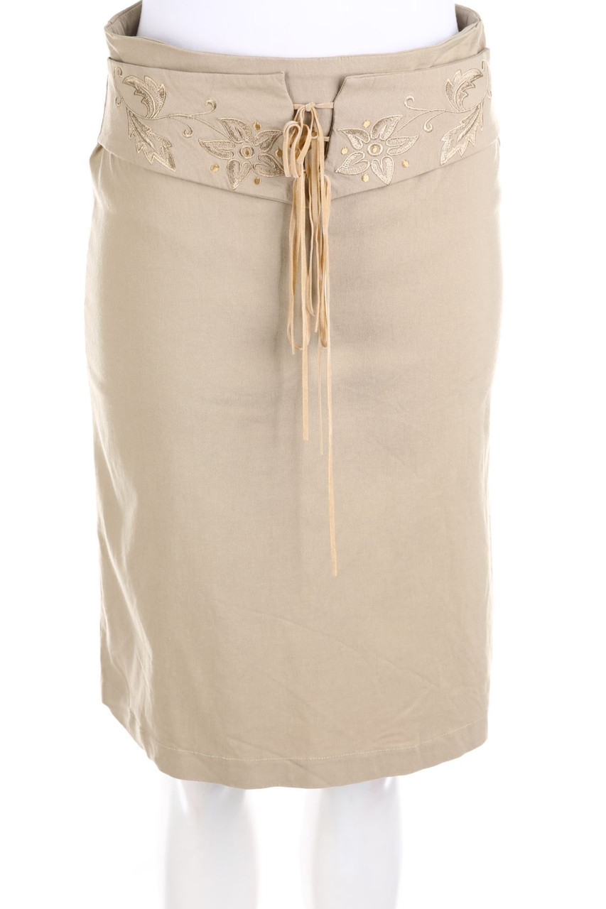 VILA - Rock mit Stickereien - M