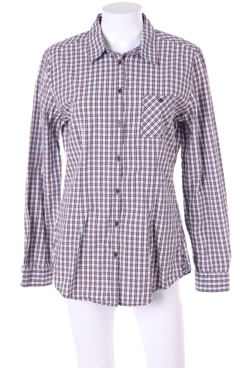 Marc O´Polo - Hemd-Bluse mit Karo-Muster - D 40