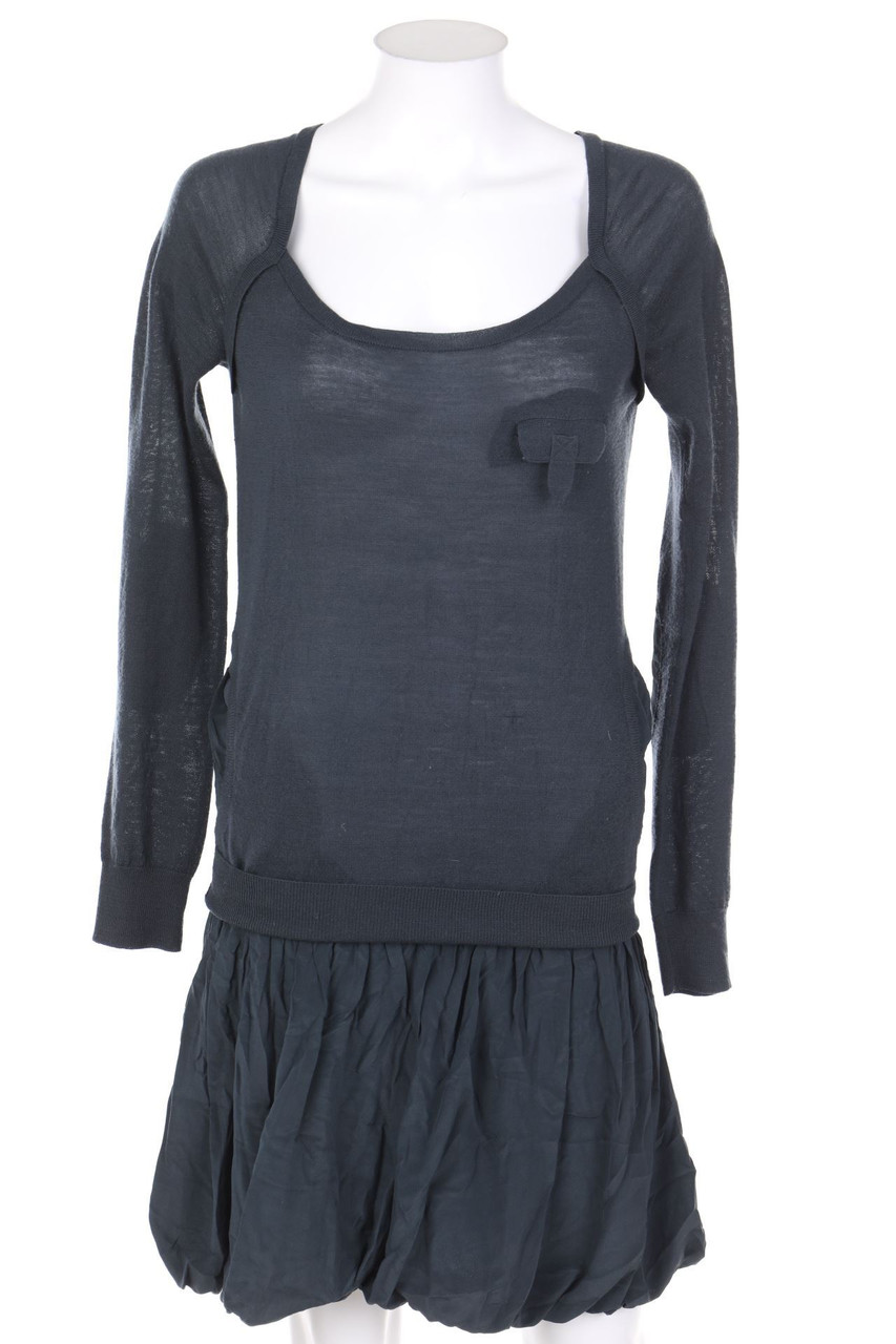 COMPTOIR DES COTONNIERS - Strickkleid mit Elbow Patches - S