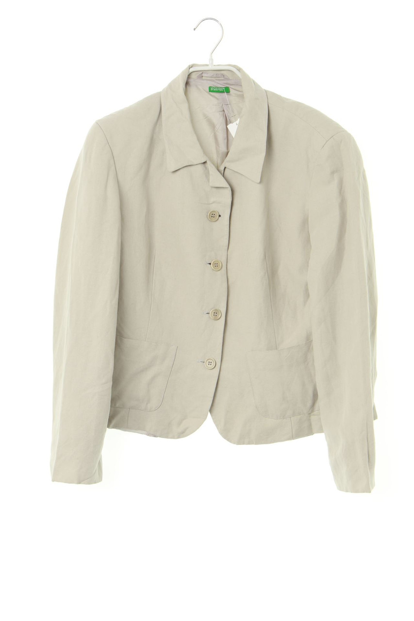 UNITED COLORS OF BENETTON - Blazer aus Leinen-Mix - D 42