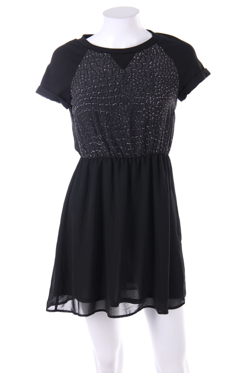 H&M DIVIDED - Kleid mit Animal-Print - D 34