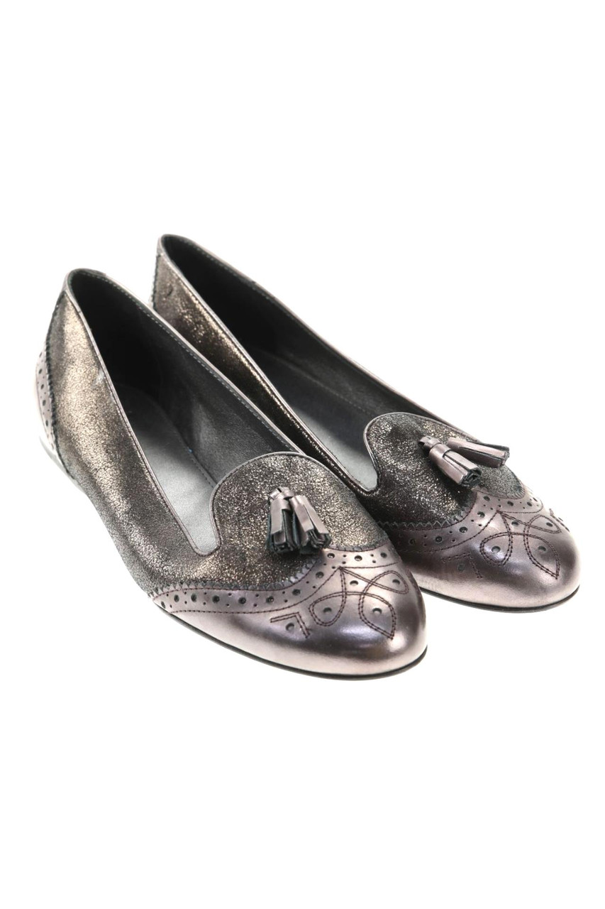 NAVYBOOT - Glitzer-Tassel Loafer mit Quasten