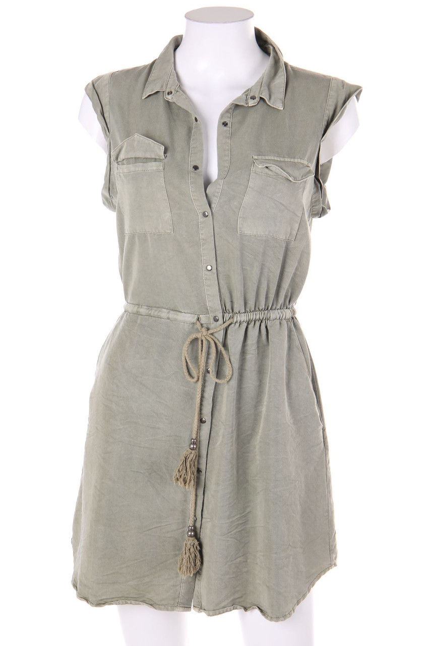 REVIEW - Safari-Kleid im Safari-Stil mit Quasten - S