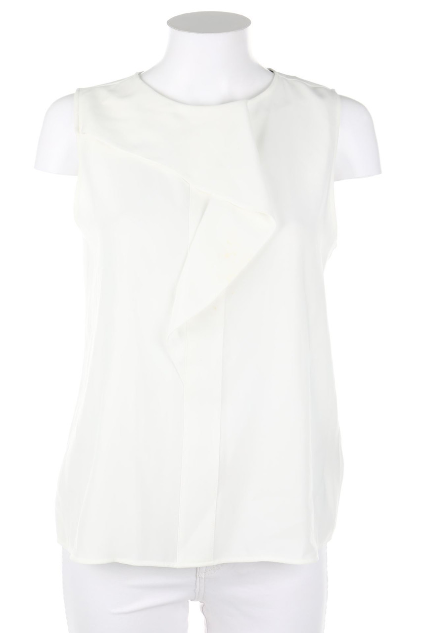 ZARA - Volant-Bluse - M