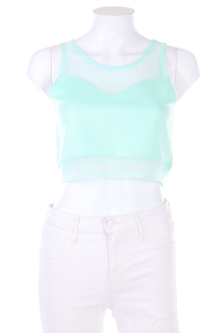 H&M DIVIDED - Cropped-Top mit Stretch - M