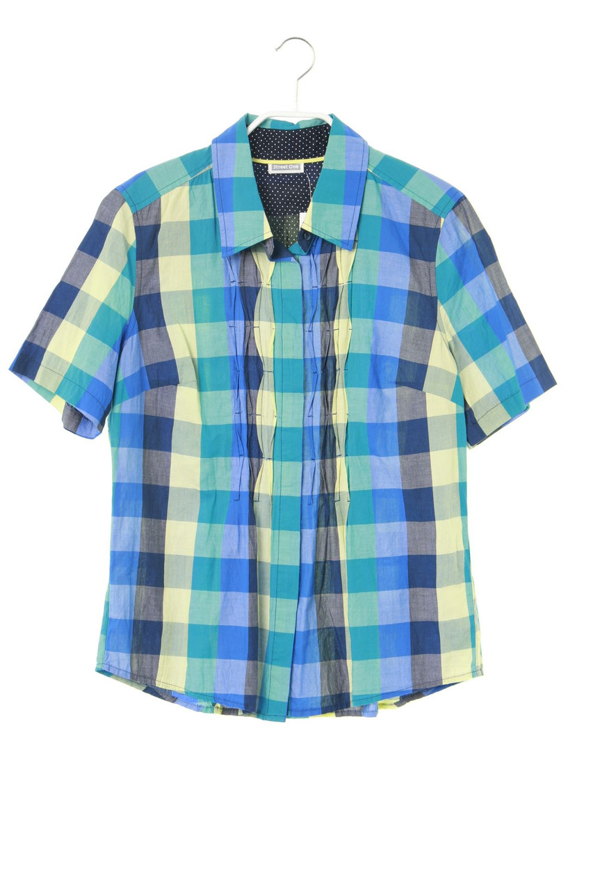 Street One - Kurzarm-Bluse mit Biesen - D 38