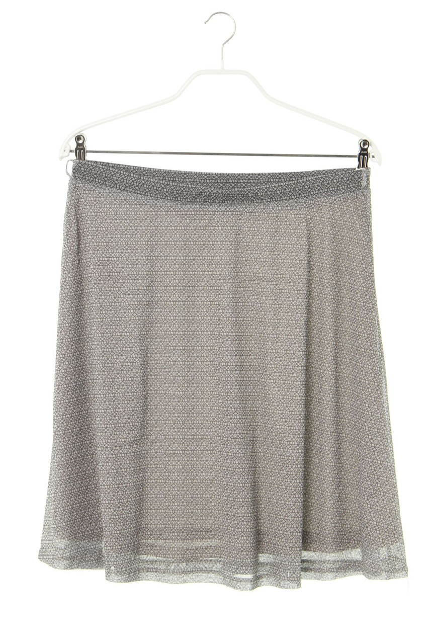 Ohne Label - A-Linien-Rock in A-Linie mit Print - M