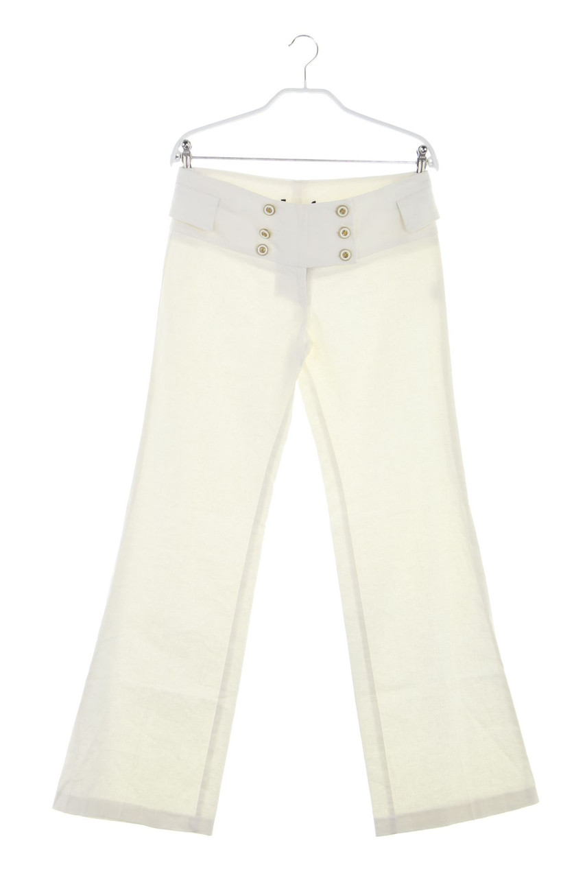 Ohne Label - Hose aus Leinen-Mix mit Leinen - D 38-40