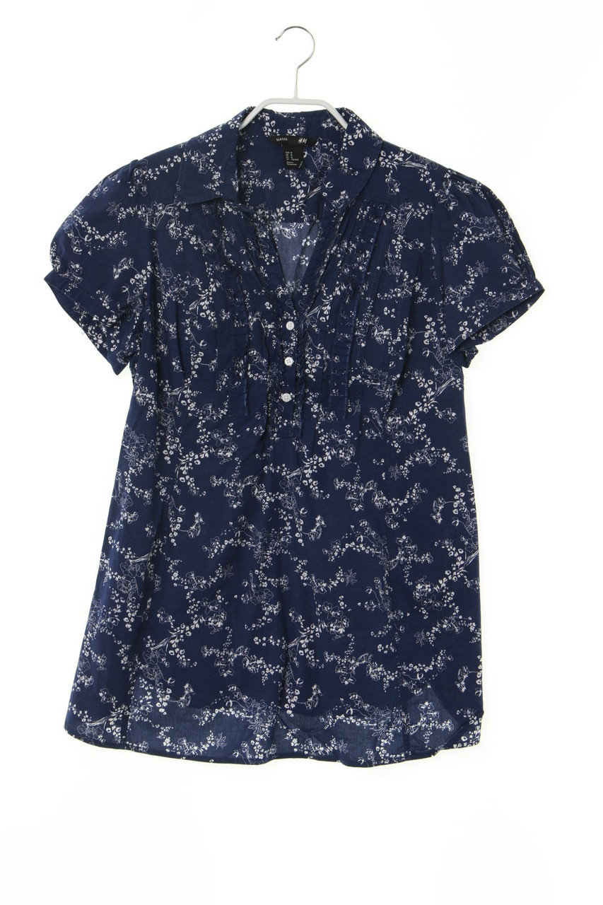 H&M - Tunika-Bluse mit Blumen-Print - M