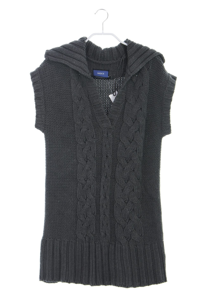 MEXX - Muster-Strickkleid mit Wolle - M