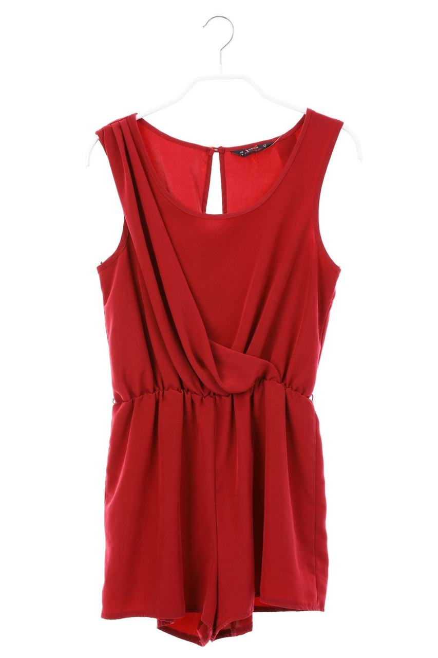 Miss Selfridge petites - Playsuit in Wickel-Optik - D 34