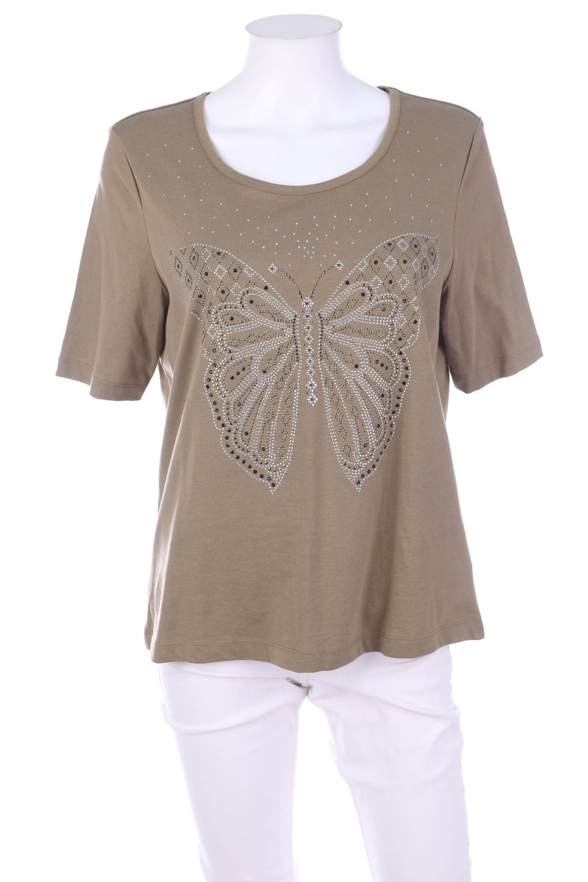 CANDA by C&A - Kurzarm-Shirt aus Baumwolle - S