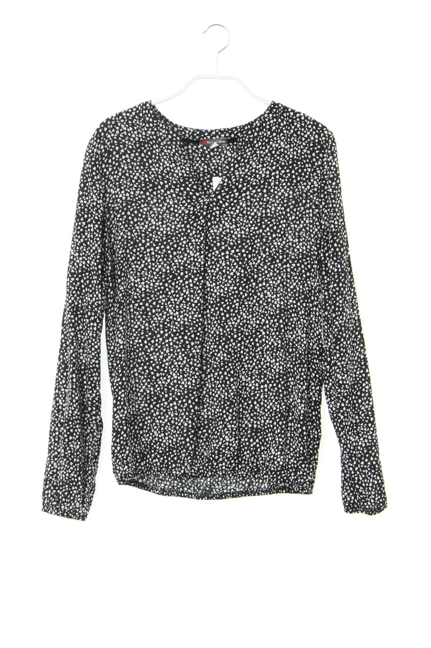 Street One - Print-Bluse mit Raffungen - D 34