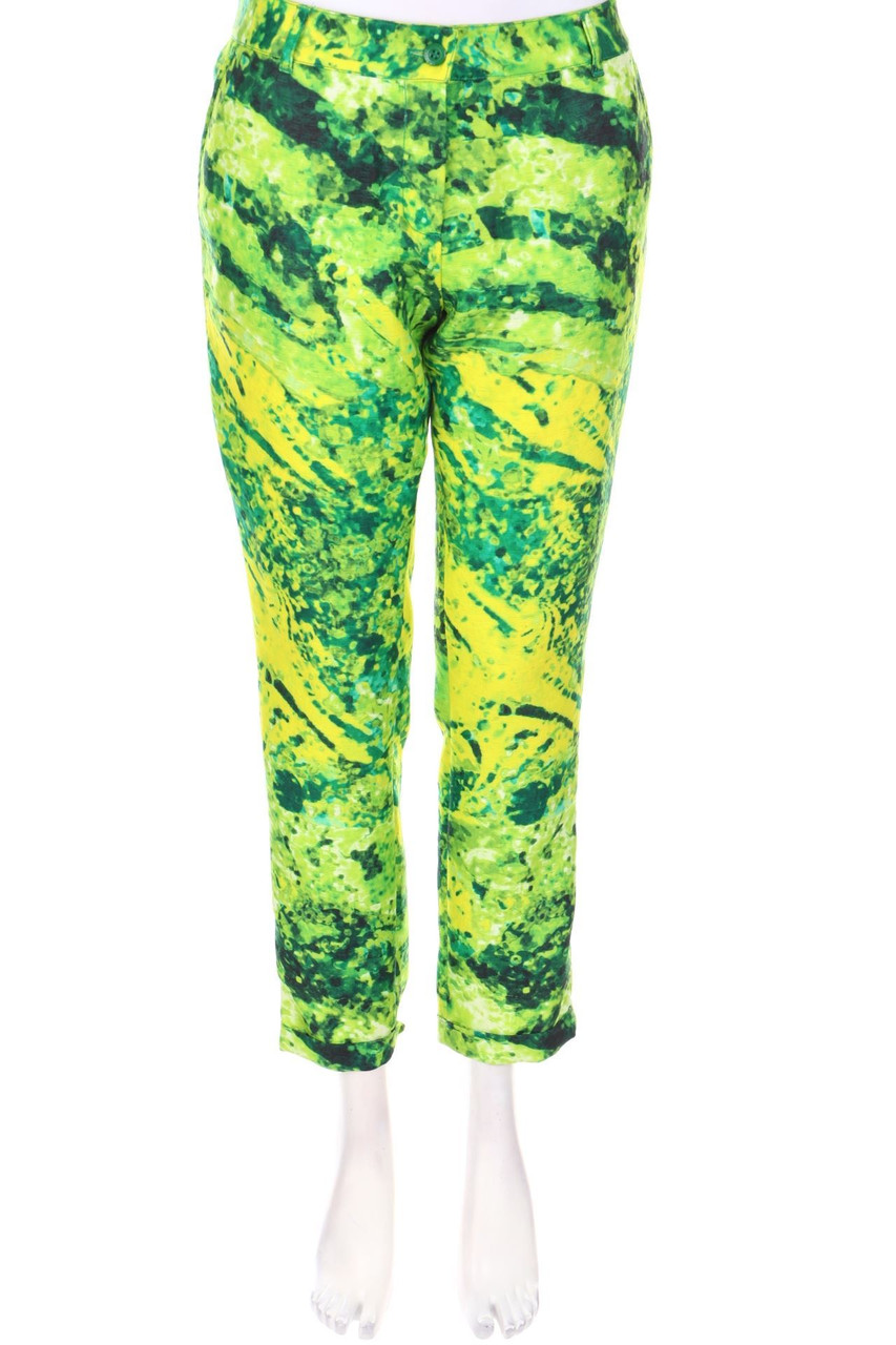 ADOLFO DOMINGUEZ - Cropped-Hose mit Print - D 40