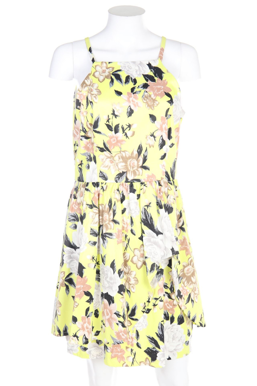 dressbarn - Kleid mit Blumen-Print im Layer Look - D 38