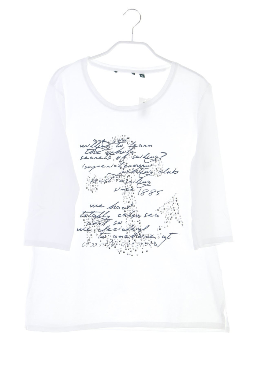 Ohne Label - 3/4-Arm-Shirt aus Jersey mit Print - M