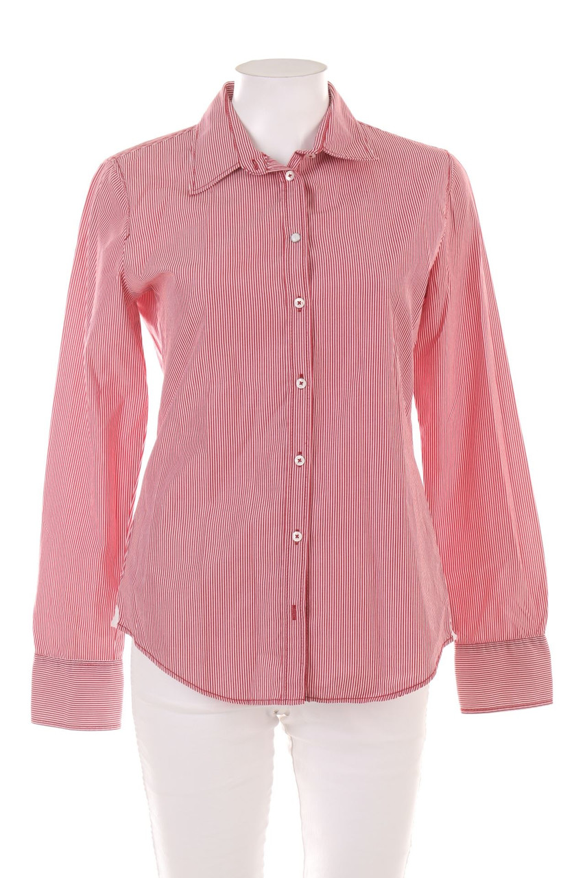 Marc O´Polo - Hemd-Bluse aus Baumwolle mit Logo-Knöpfen - D 36