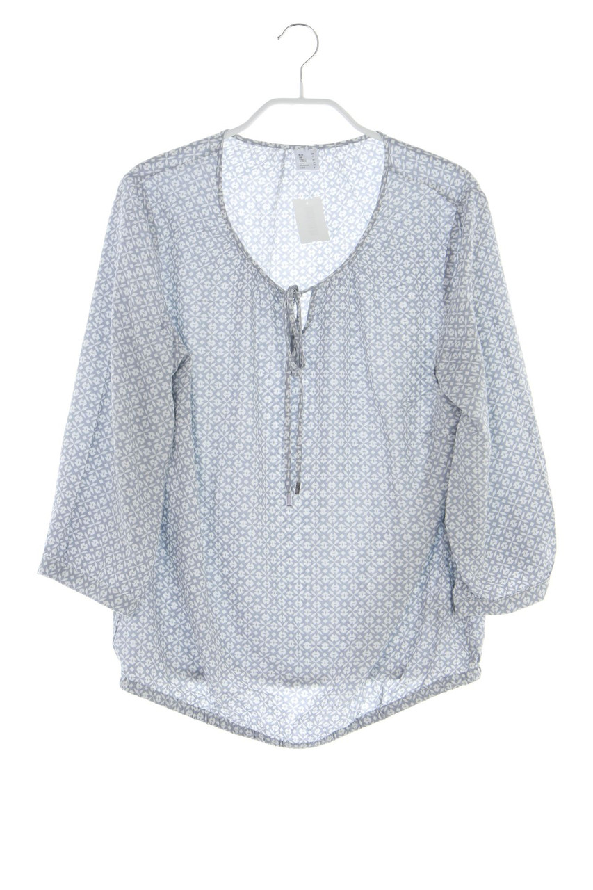 Ohne Label - Bluse mit Print - D 38