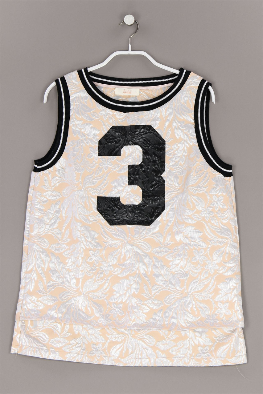 ViCOLO - Top mit floralem Muster mit Falte - D 38-40