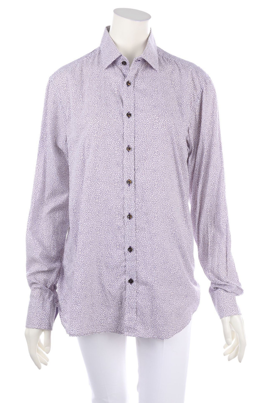 SAND Copenhagen - Hemd aus Baumwolle mit Pünktchen - 41