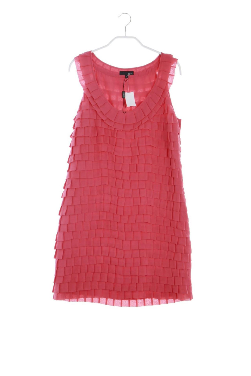 next - Mini-Rüschen-Kleid mit Falten - D 38