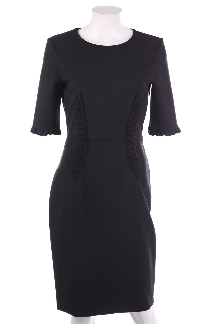 IMPERIAL - Etui-Kleid mit Rüschen - M