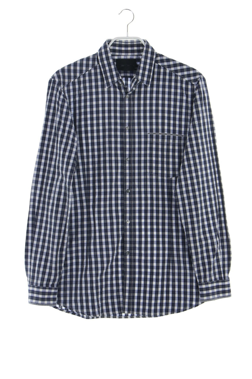 DIESEL BLACK GOLD - kariertes Hemd aus Baumwolle mit aufgesetzten Taschen - 40