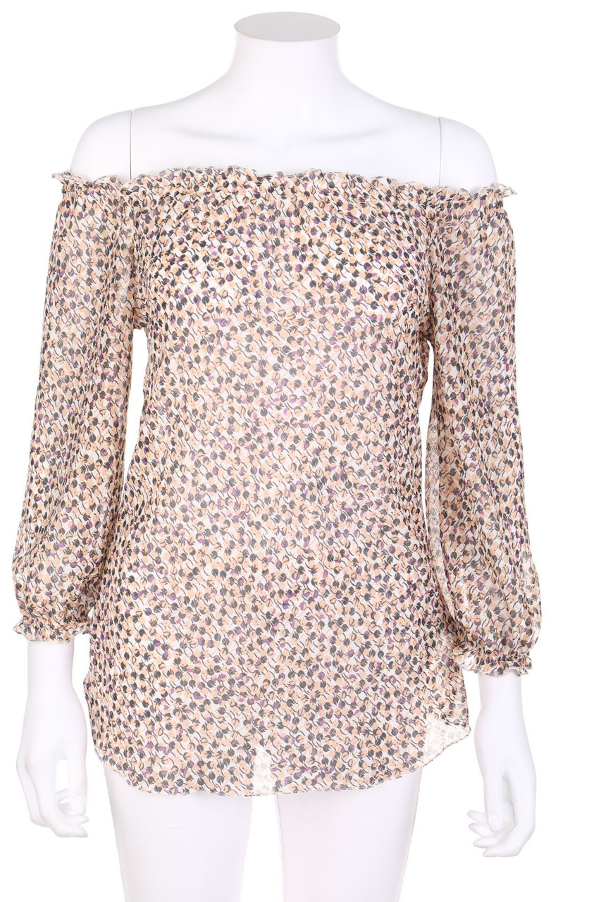 orsay - Print-Bluse mit 3/4-Ärmel - D 38