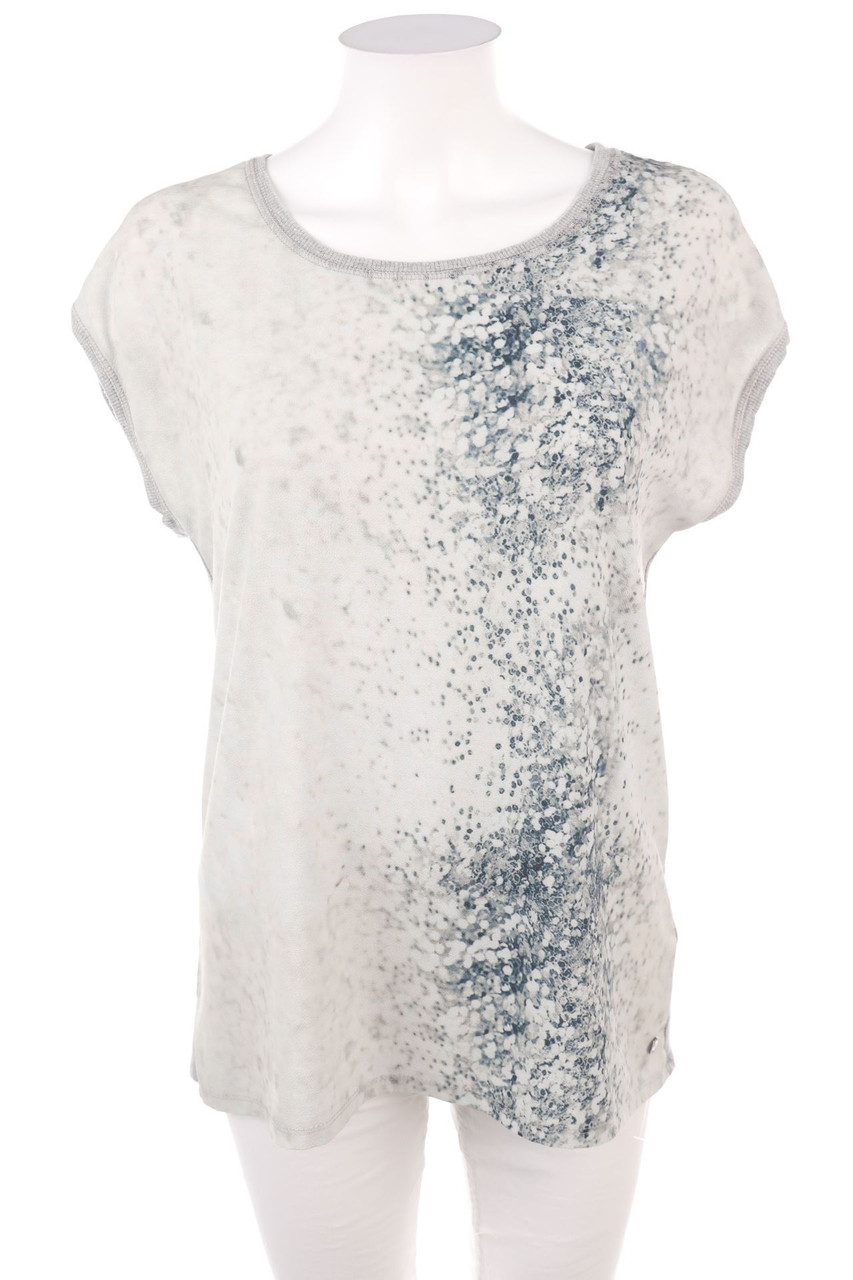 soyaconcept - Muster-Shirt mit Viskose - L